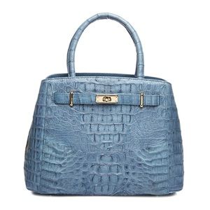 Pre-Order D'MOM Dama lady noble Crocodile handbag!